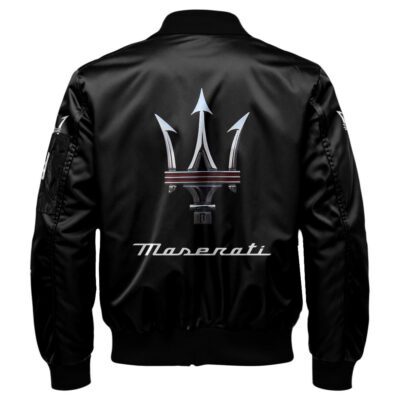 Maserati Bomber Jacket For Car-Racing Fans LBB1198 2 Maserati Bomber Jacket For Car Racing Fans LBB1198 2