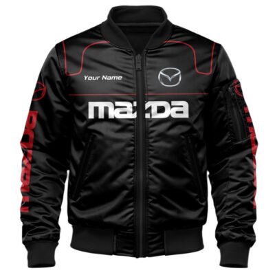 Mazda Bomber Jacket For Car-Racing Fans LBB1114 1 Mazda Bomber Jacket For Car Racing Fans LBB1114 1