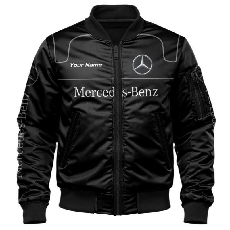 Mercedes Benz Bomber Jacket For Car Racing Fans LBB1088 1