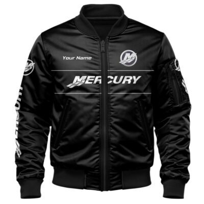 Mercury Marine Bomber Jacket For Car-Racing Fans LBB1200 1 Mercury Marine Bomber Jacket For Car Racing Fans LBB1200 1