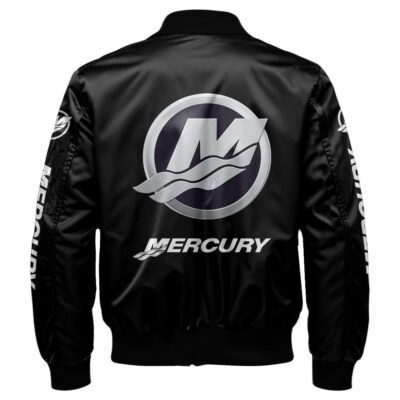 Mercury Marine Bomber Jacket For Car-Racing Fans LBB1200 2 Mercury Marine Bomber Jacket For Car Racing Fans LBB1200 2