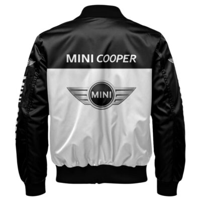 Mini Cooper Bomber Jacket For Car-Racing Fans LBB1016 2 Mini Cooper Bomber Jacket For Car Racing Fans LBB1016 2