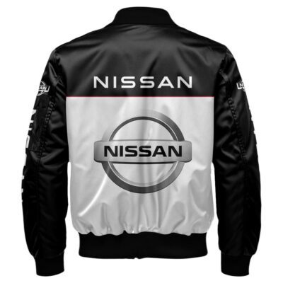 Nissan Bomber Jacket For Car-Racing Fans LBB1020 2 Nissan Bomber Jacket For Car Racing Fans LBB1020 2