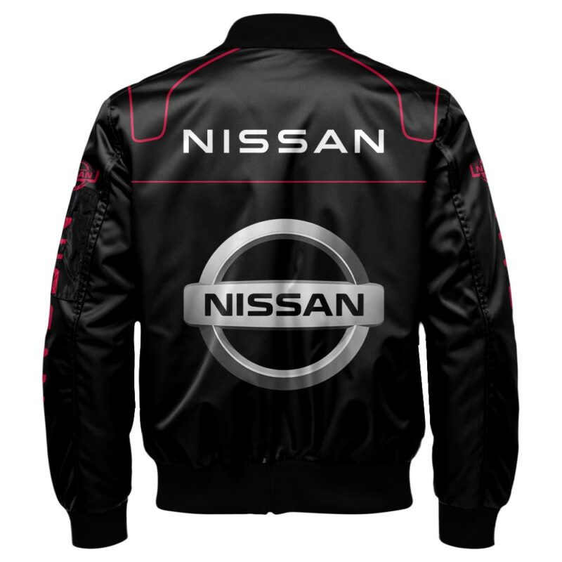 Nissan Bomber Jacket For Car Racing Fans LBB1103 2
