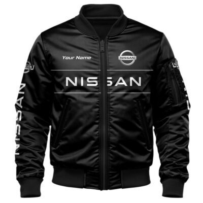 Nissan Bomber Jacket For Car-Racing Fans LBB1180 1 Nissan Bomber Jacket For Car Racing Fans LBB1180 1