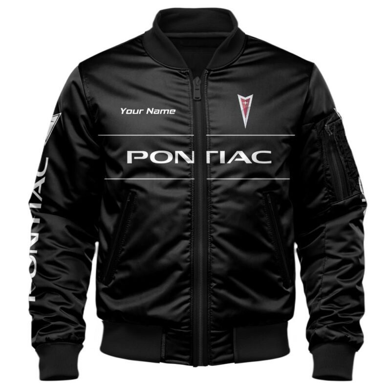 Pontiac Bomber Jacket For Car Racing Fans LBB1199 1