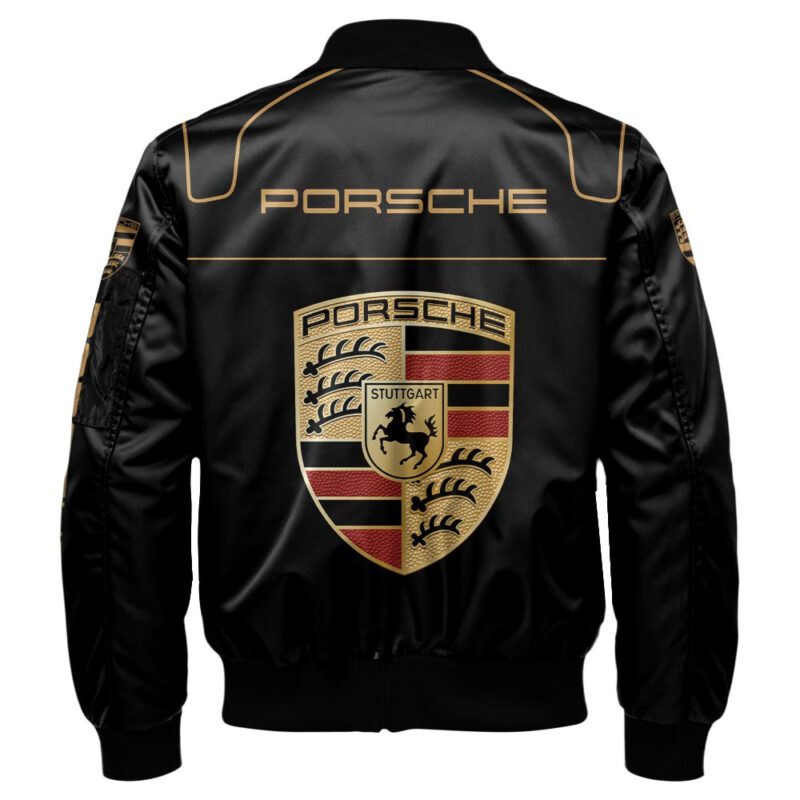 Porsche Bomber Jacket For Car Racing Fans LBB1085 2