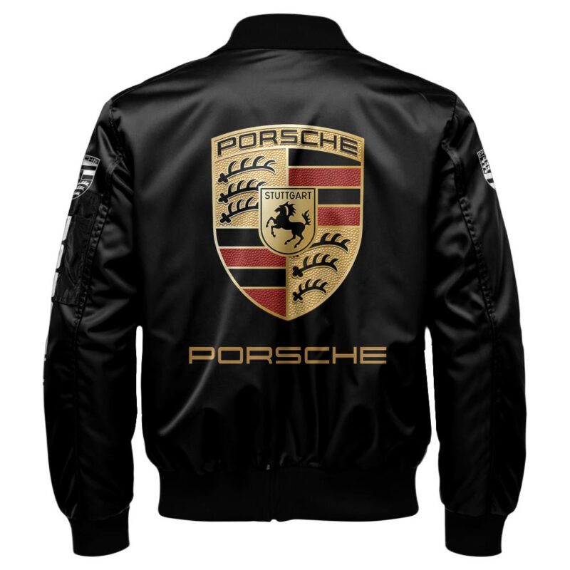 Porsche Bomber Jacket For Car Racing Fans LBB1170 2