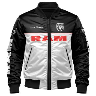 Ram Truck Bomber Jacket For Car-Racing Fans LBB1025 1 Ram Truck Bomber Jacket For Car Racing Fans LBB1025 1
