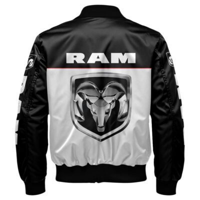 Ram Truck Bomber Jacket For Car-Racing Fans LBB1025 2 Ram Truck Bomber Jacket For Car Racing Fans LBB1025 2