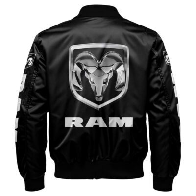 Ram Truck Bomber Jacket For Car-Racing Fans LBB1188 2 Ram Truck Bomber Jacket For Car Racing Fans LBB1188 2