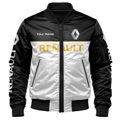 Renault Bomber Jacket For Car-Racing Fans LBB1012 1 Renault Bomber Jacket For Car Racing Fans LBB1012 1