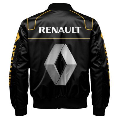 Renault Bomber Jacket For Car-Racing Fans LBB1126 2 Renault Bomber Jacket For Car Racing Fans LBB1126 2