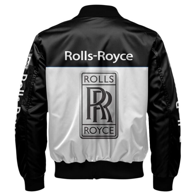 Rolls Royce Bomber Jacket For Car Racing Fans LBB1057 2