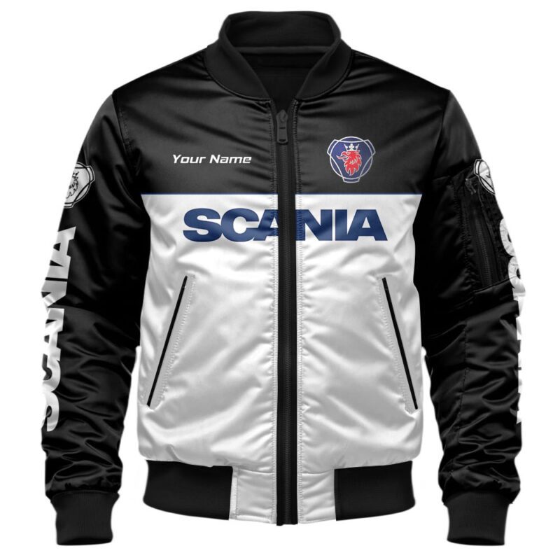 Scania Bomber Jacket For Car Racing Fans LBB1043 1