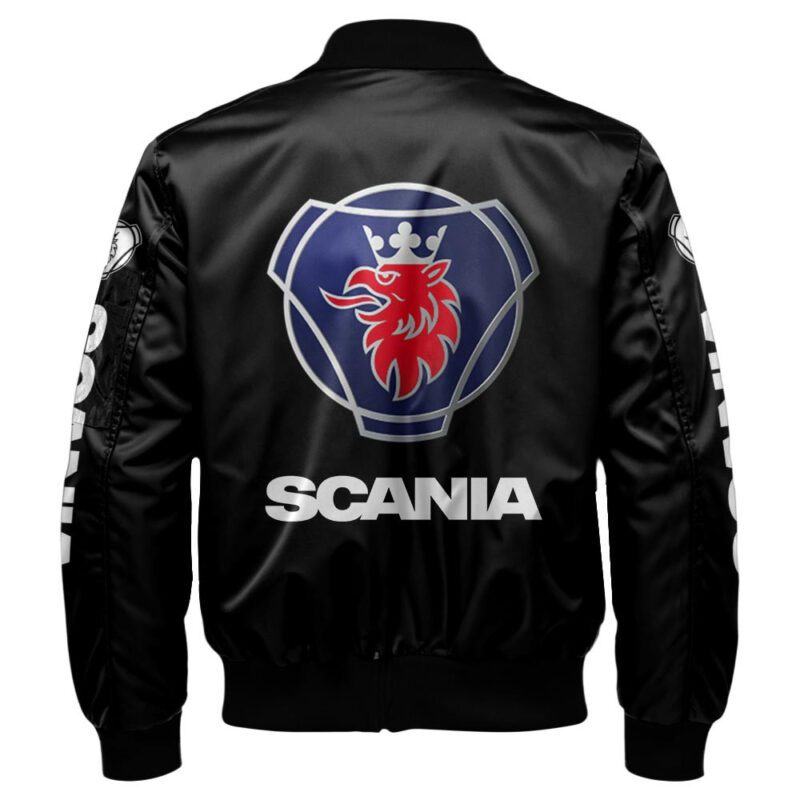 Scania Bomber Jacket For Car Racing Fans LBB1242 2