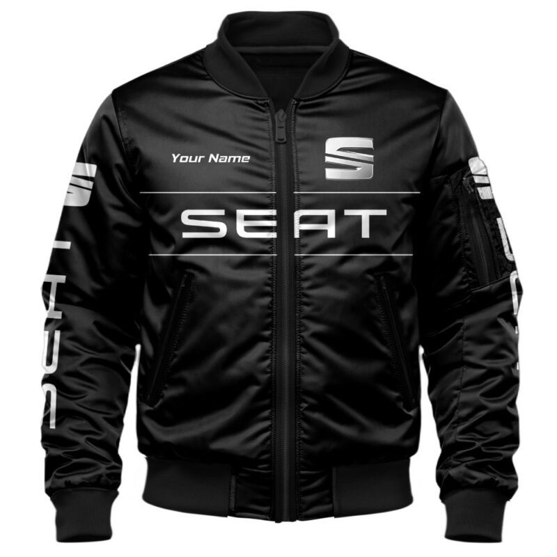 Seat Bomber Jacket For Car Racing Fans LBB1203 1