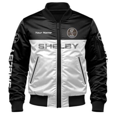 Shelby Bomber Jacket For Car-Racing Fans LBB1029 1 Shelby Bomber Jacket For Car Racing Fans LBB1029 1