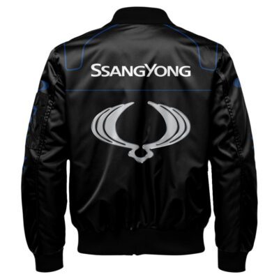 SsangYong Motor Bomber Jacket For Car-Racing Fans LBB1165 2 SsangYong Motor Bomber Jacket For Car Racing Fans LBB1165 2