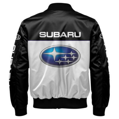 Subaru Bomber Jacket For Car-Racing Fans LBB1023 2 Subaru Bomber Jacket For Car Racing Fans LBB1023 2