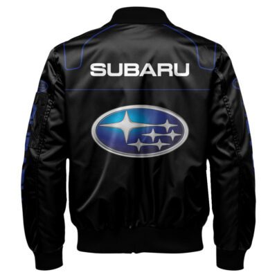 Subaru Bomber Jacket For Car-Racing Fans LBB1096 2 Subaru Bomber Jacket For Car Racing Fans LBB1096 2
