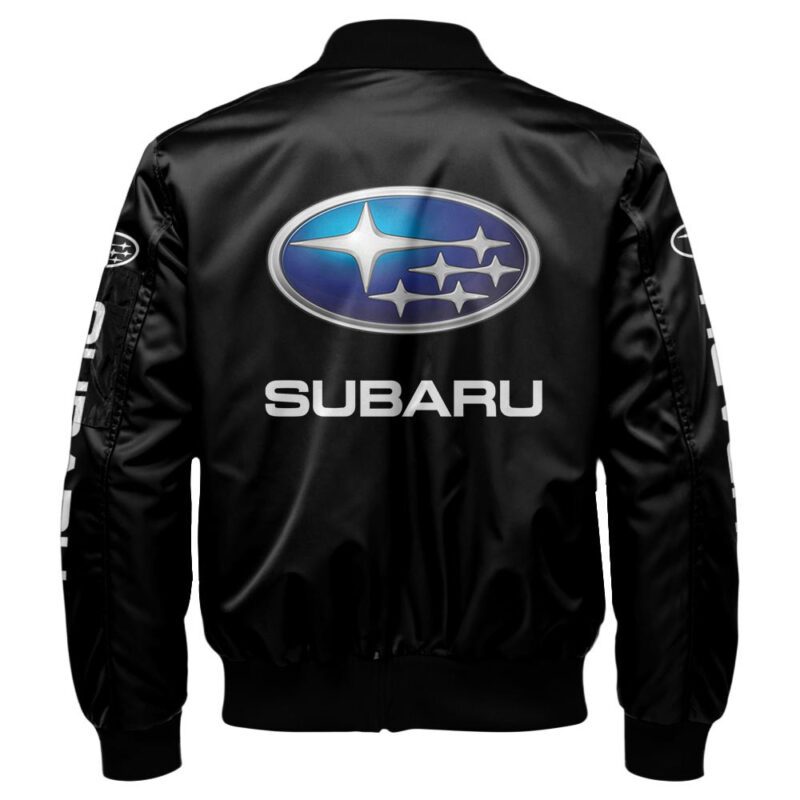 Subaru Bomber Jacket For Car Racing Fans LBB1191 2