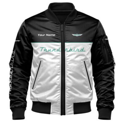 Thunderbird Bomber Jacket For Car-Racing Fans LBB1056 1 Thunderbird Bomber Jacket For Car Racing Fans LBB1056 1