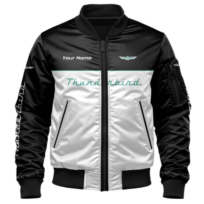 Thunderbird Bomber Jacket For Car Racing Fans LBB1056 1