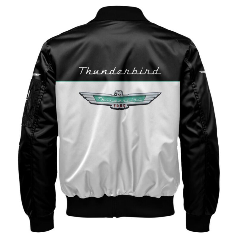 Thunderbird Bomber Jacket For Car Racing Fans LBB1056 2