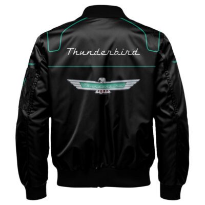 Thunderbird Bomber Jacket For Car Racing Fans LBB1141 2