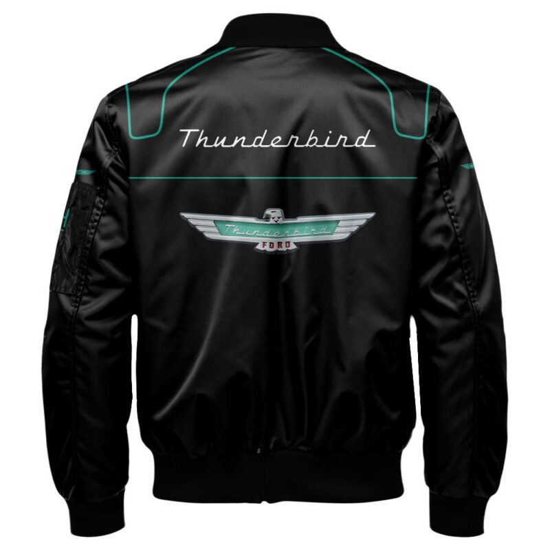 Thunderbird Bomber Jacket For Car Racing Fans LBB1141 2