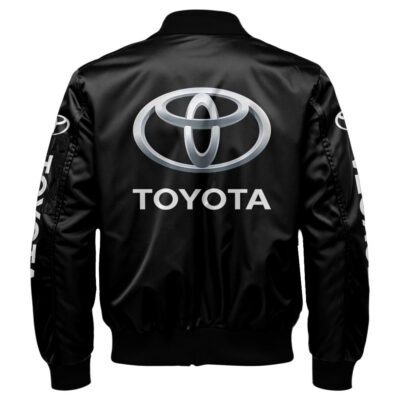 Toyota Bomber Jacket For Car-Racing Fans LBB1177 2 Toyota Bomber Jacket For Car Racing Fans LBB1177 2
