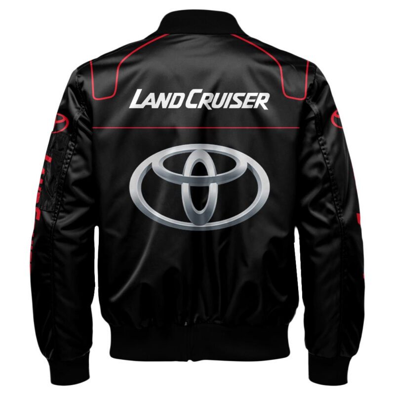 Toyota Land Cruiser Bomber Jacket For Car Racing Fans LBB1108 2