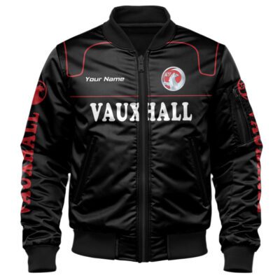 Vauxhall Bomber Jacket For Car-Racing Fans LBB1169 1 Vauxhall Bomber Jacket For Car Racing Fans LBB1169 1