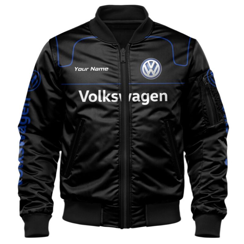 Volkswagen Bomber Jacket For Car Racing Fans LBB1087 1