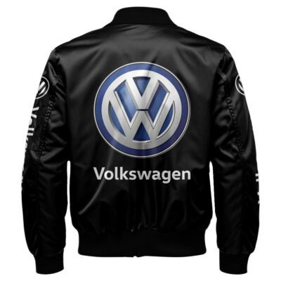 Volkswagen Bomber Jacket For Car-Racing Fans LBB1172 2 Volkswagen Bomber Jacket For Car Racing Fans LBB1172 2