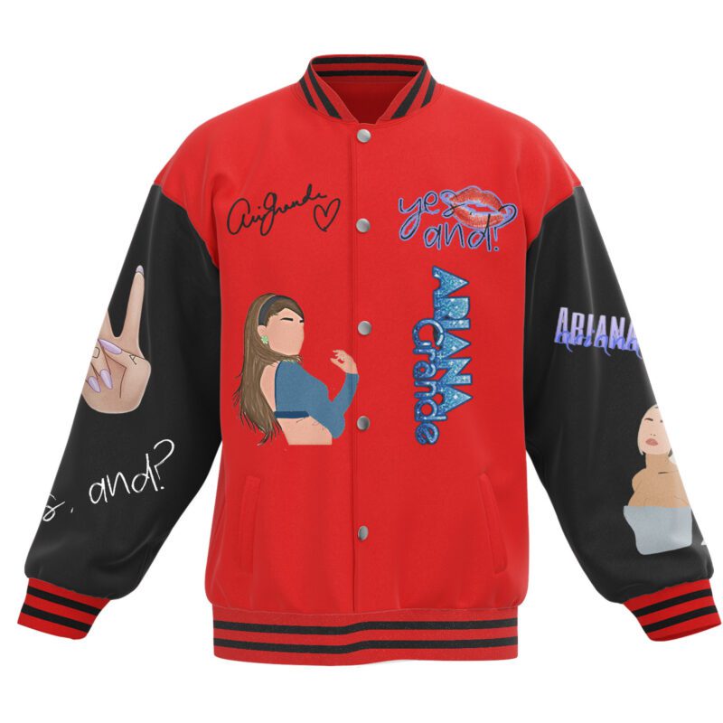 Ariana Grande Baseball Jacket For Fan CFB2180 1