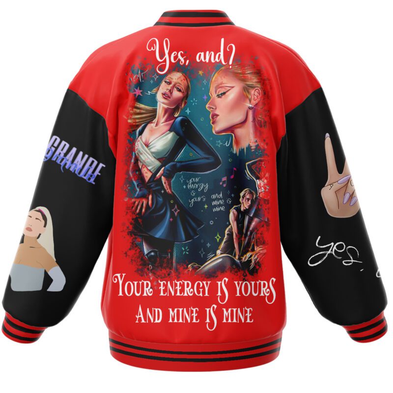 Ariana Grande Baseball Jacket For Fan CFB2180 2