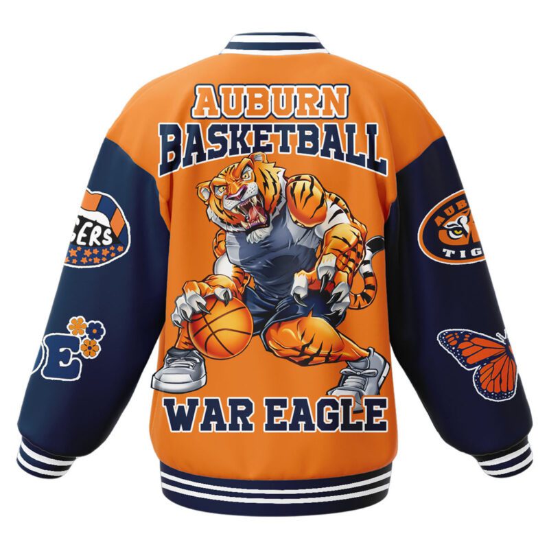 Auburn Tigers NCAA Baseball Jacket For Fan CFB2177 2