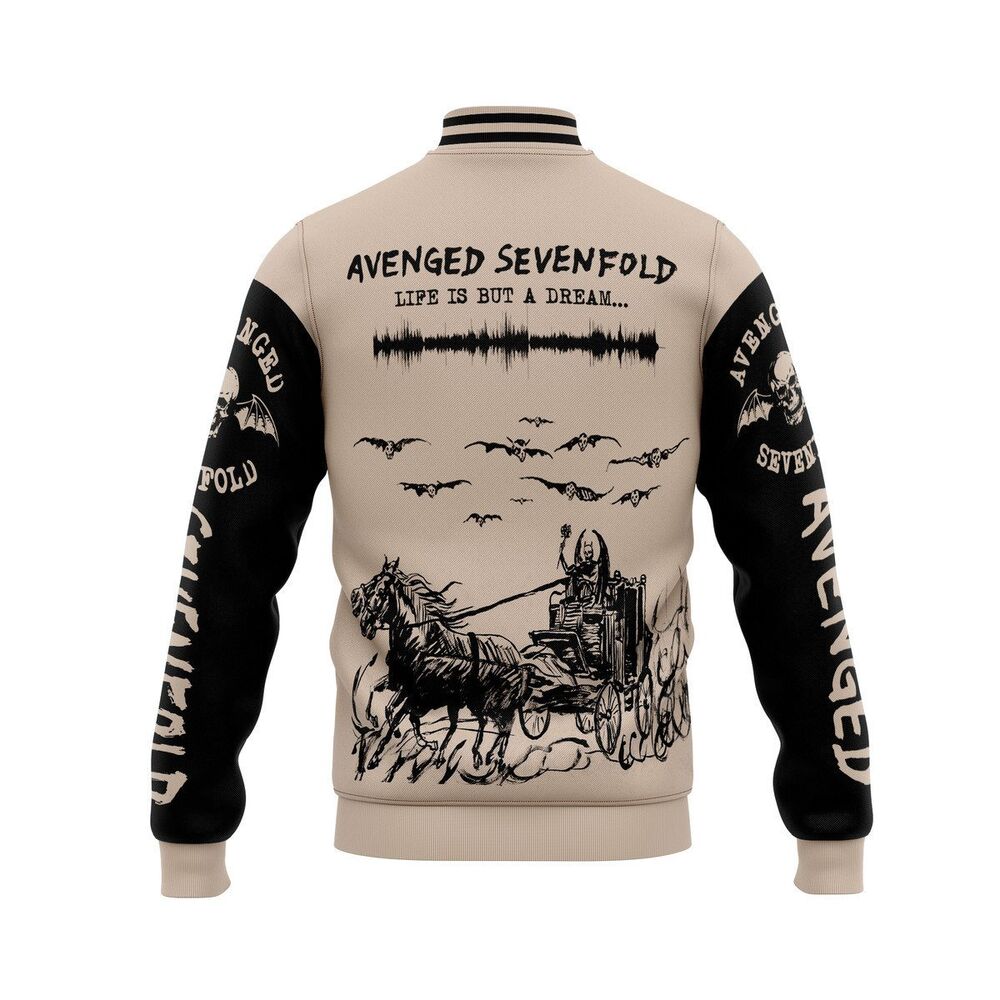 Avenged-Sevenfold-Baseball-Jacket-For-Fan-CFB1108-2 Avenged Sevenfold Baseball Jacket For Fan CFB1108 2