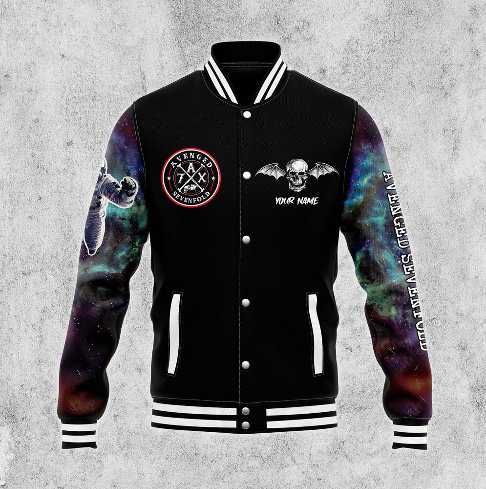 Avenged-Sevenfold-Baseball-Jacket-For-Fan-CFB2172-2 Avenged Sevenfold Baseball Jacket For Fan CFB2172 2