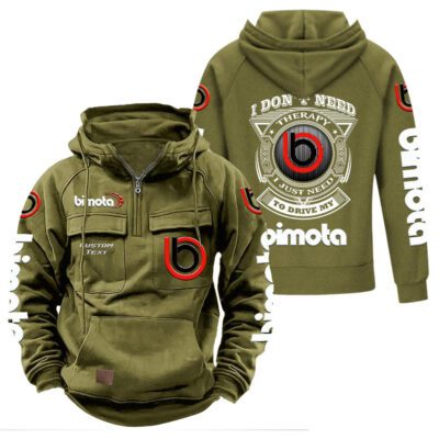 Bimota Vintage Quarter Zip Hoodie Retro Hoodie LQZ1201 3 Bimota Vintage Quarter Zip Hoodie Retro Hoodie LQZ1201 3
