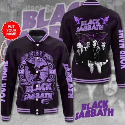 Black Sabbath Music Baseball Jacket For Fan CFB1339