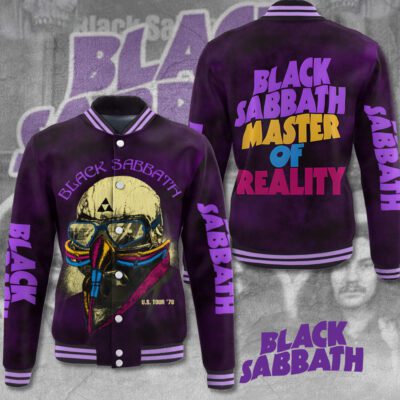Black Sabbath Music Baseball Jacket For Fan CFB1362
