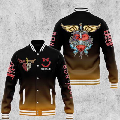 Bon Jovi Baseball Jacket For Fan CFB2117 1 Bon Jovi Baseball Jacket For Fan CFB2117 1