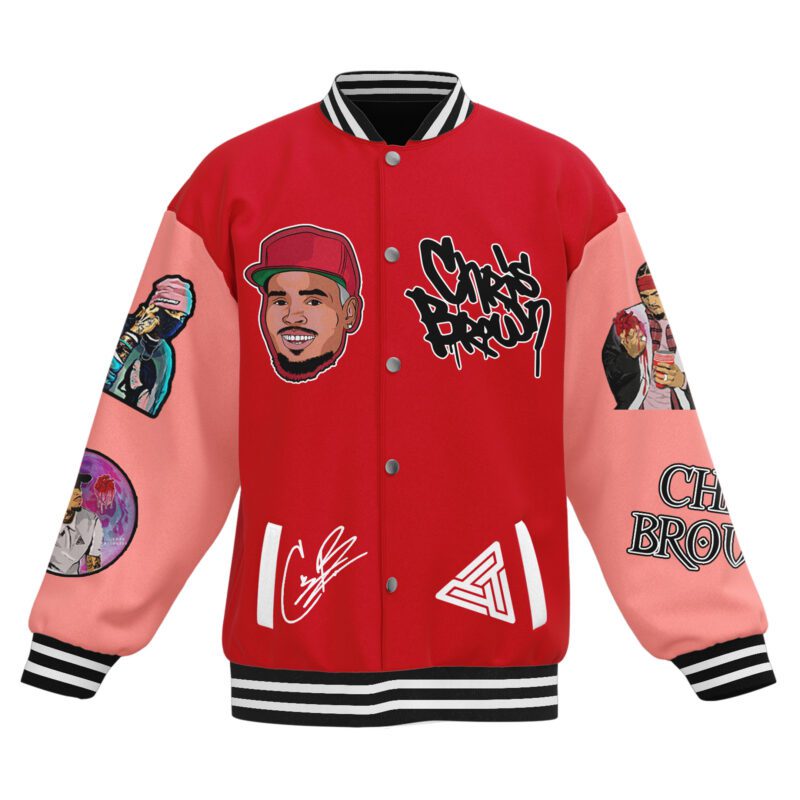 Chris Brown Baseball Jacket For Fan CFB2088 1