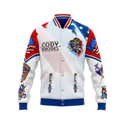 Cody Rhodes Baseball Jacket For Fan CFB1099 1 Cody Rhodes Baseball Jacket For Fan CFB1099 1