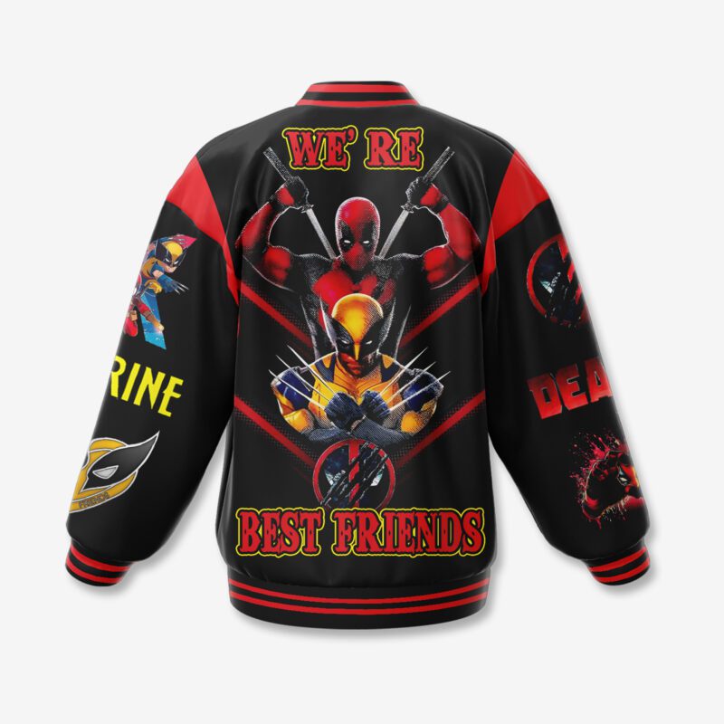 Deadpool Baseball Jacket For Fan CFB1012 2