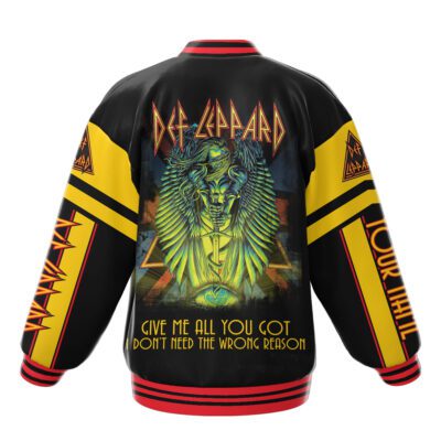 Def Leppard Baseball Jacket For Fan CFB2055 2