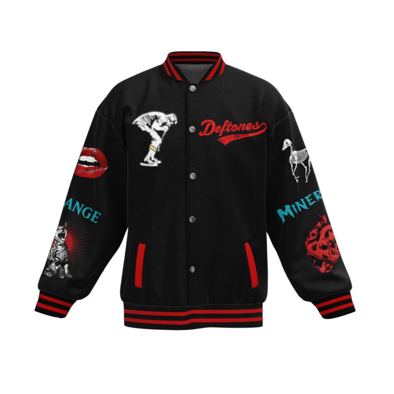 Deftones Baseball Jacket For Fan CFB2050 1